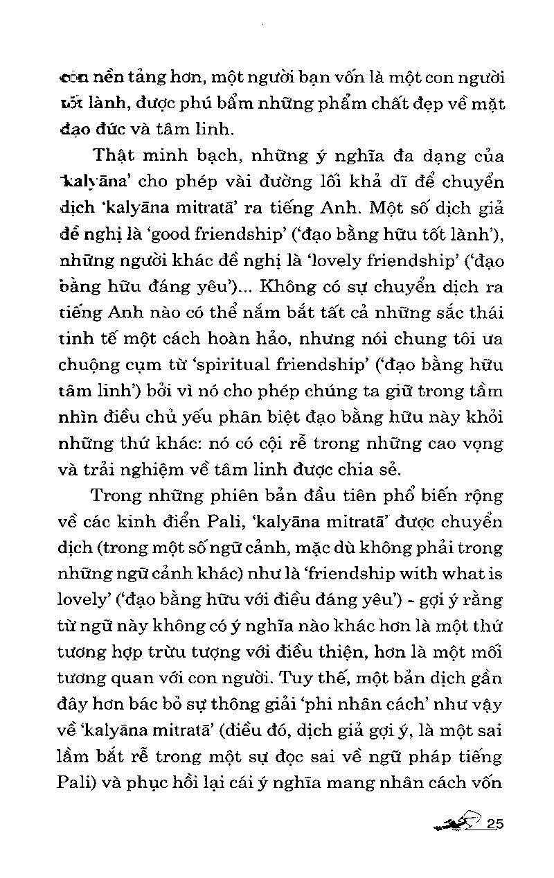 Đạo Phật Và Đạo Bằng Hữu