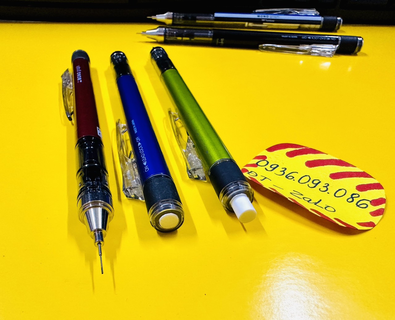 Bút Chì Kim Lắc-Bút Chì Kim Cơ Khí Vẽ Kỹ Thuật Tombow MONO GRAPH Ngòi Siêu Mảnh 0.3mm Công Nghệ Nhật Bản