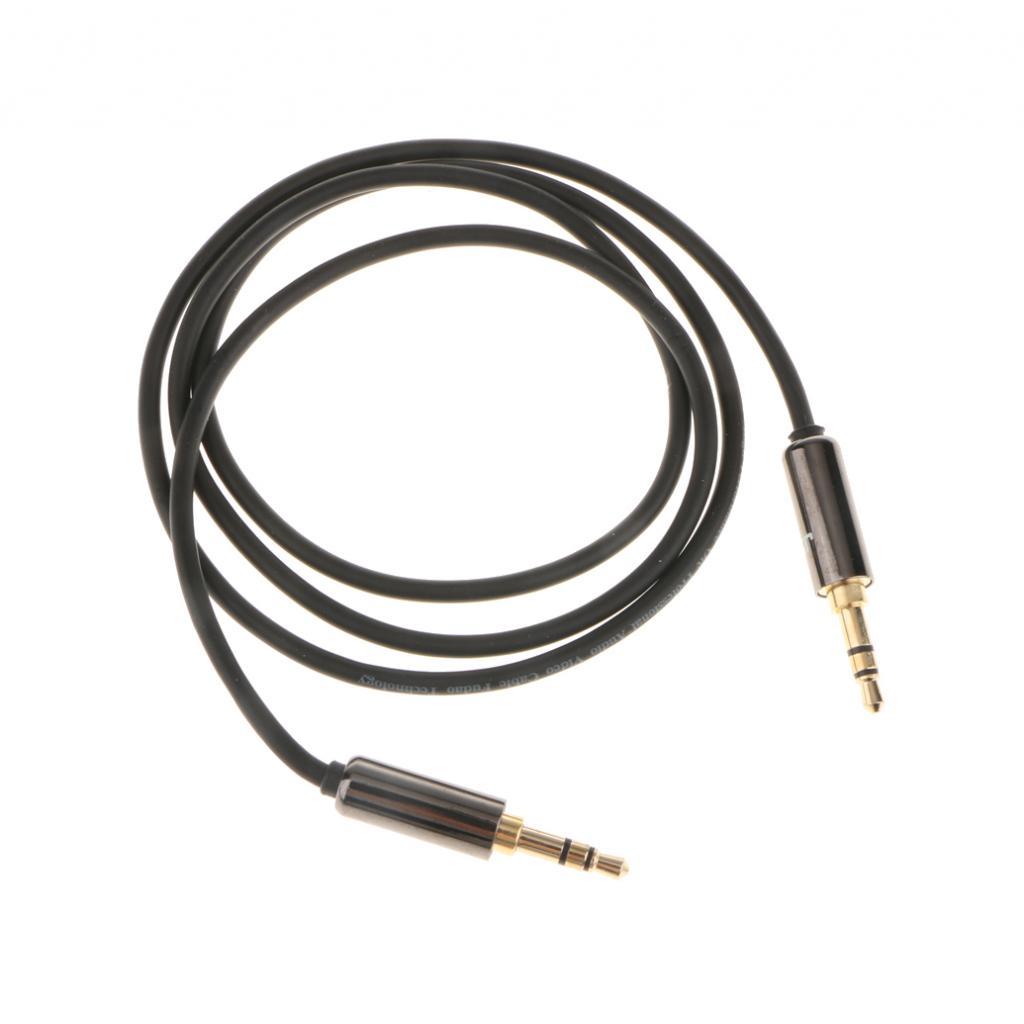 3.5mm Male to Male Stereo Headphone Car Aux Audio Extension Cable