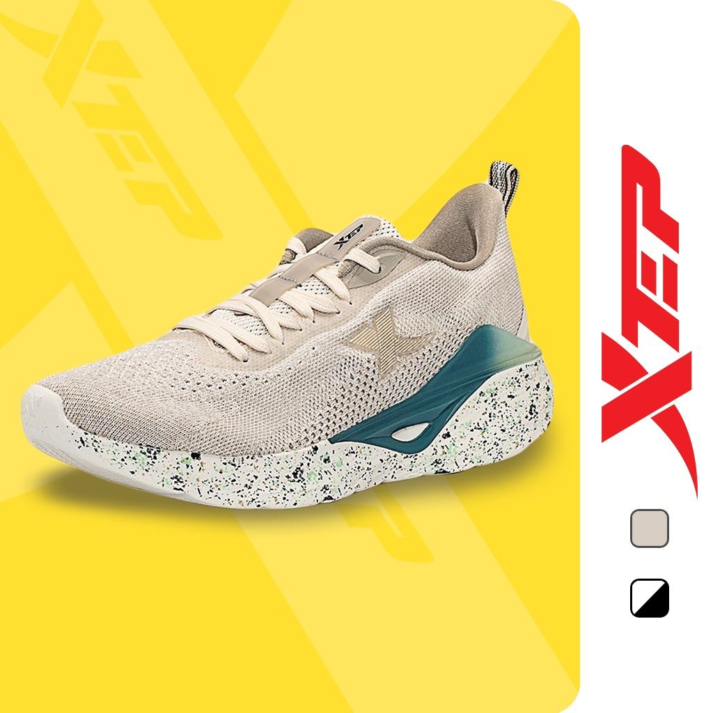 Giày thể thao nam chạy bộ Xtep thiết kế liền khối,dáng giày sneaker nam nâng cao khả năng thoát khí 879219110623