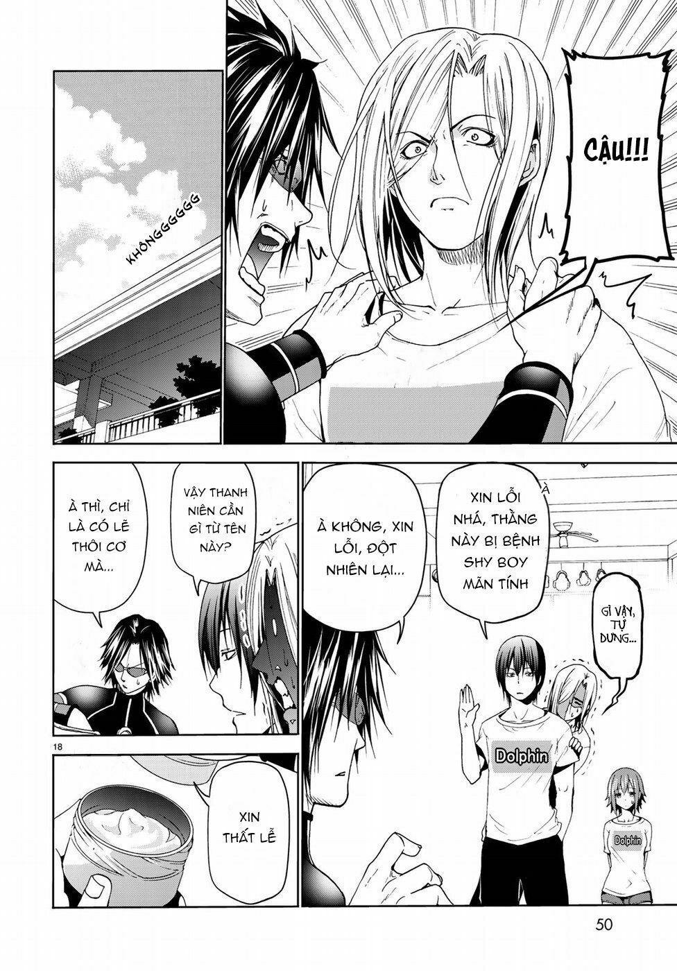 cô gái thích lặn - grand blue chapter 52 18
