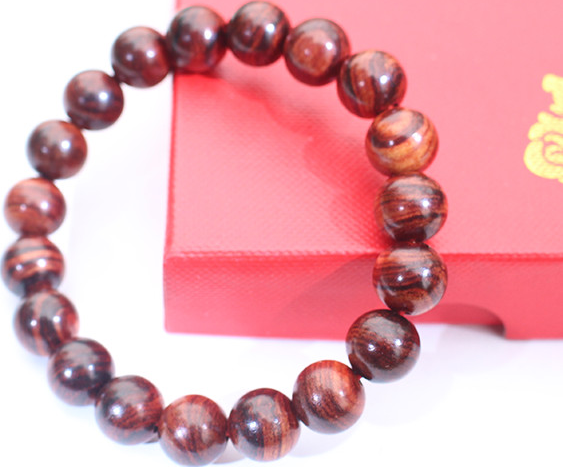 Vòng tay phong thủy Gỗ Sưa Cao Cấp _10 ly