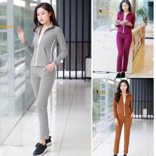 Bộ đồ thể thao đè 2 dây sườn BD18