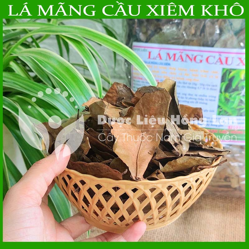 Lá Mãng Cầu Xiêm khô 500gram