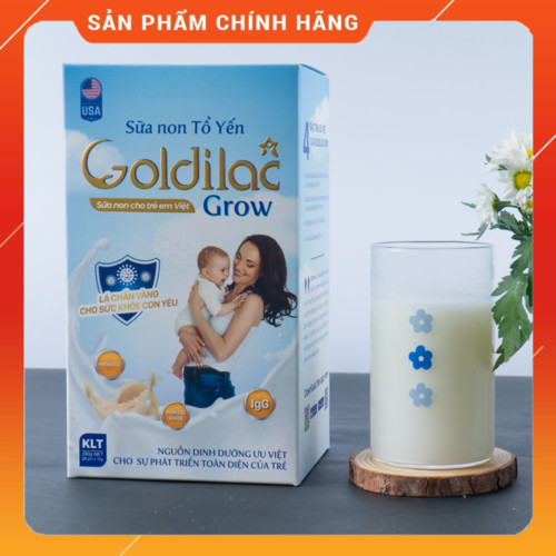 Combo 3 Hộp Sữa Non Tổ Yến Goldilac Grow