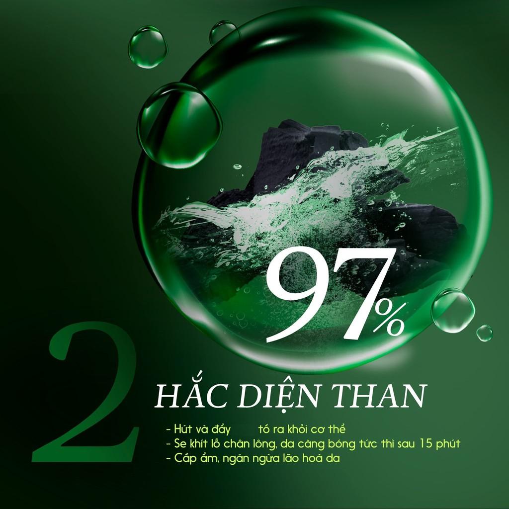 Hộp 10 Mặt nạ thải bã nhờn, ngừa mụn chiết xuất tràm trà BNBG Vita Tea Tree Healing Face Mask Pack 30ml x 10