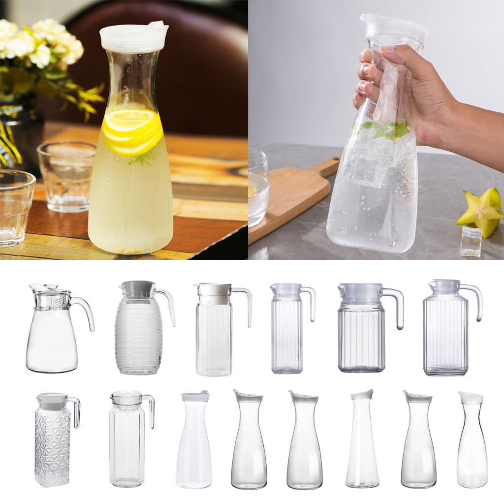 Water Jug 2x Juice Jug Drink Jug Beer Jug 600ml Fruit Jug