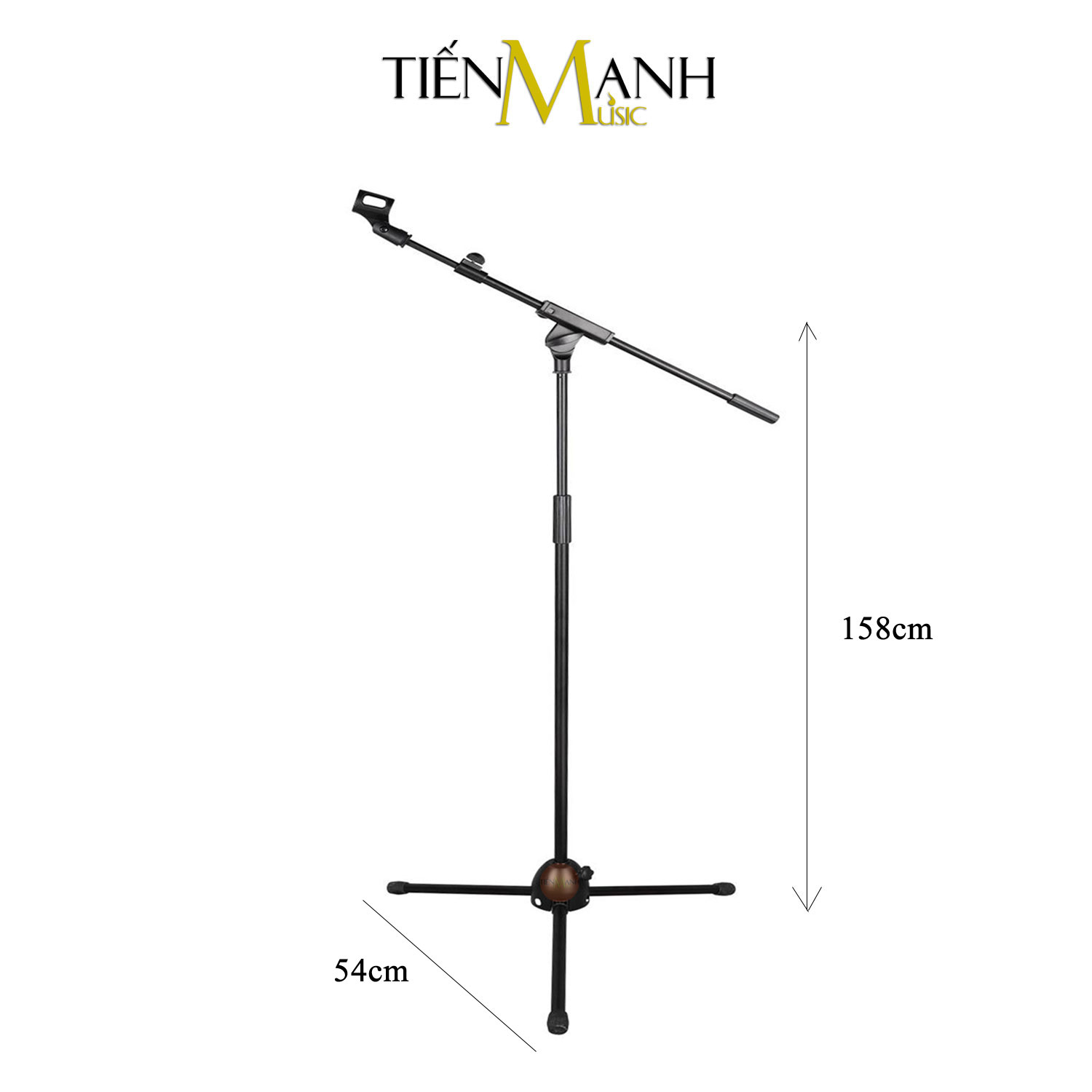 [Loại Tốt] Chân Micro Đứng Cỡ Lớn FP02 - Giá Đỡ Đế Kẹp Bom Mic Stand Thu Âm LiveStream, Sân Khấu Microphone Boom FP-02  Hàng Chính Hãng - Kèm Móng Gẩy DreamMaker