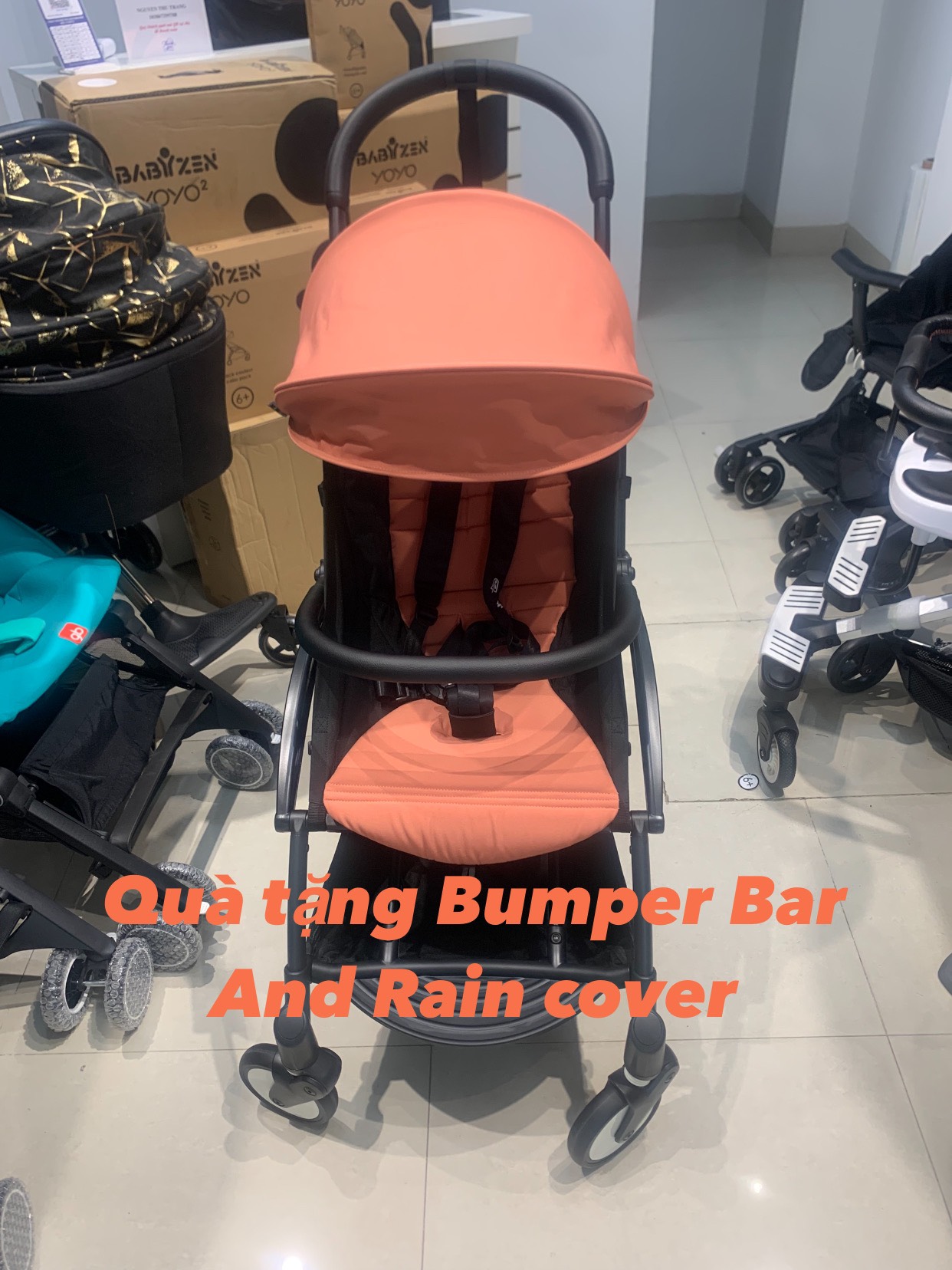 Xe đẩy du lịch gấp gọn cho bé BABYZEN YOYO2