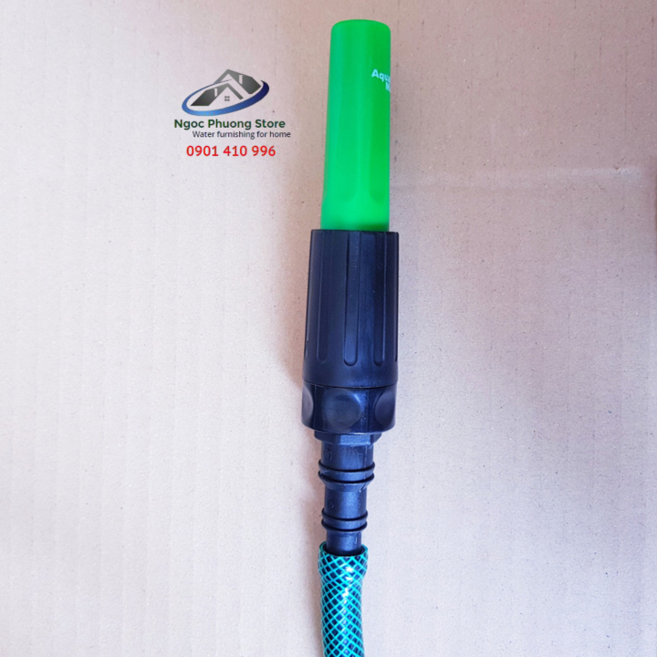 Vòi xịt tưới cây nối ống mềm 14mm-18mm AQUAMATE ĐÀI LOAN W3201