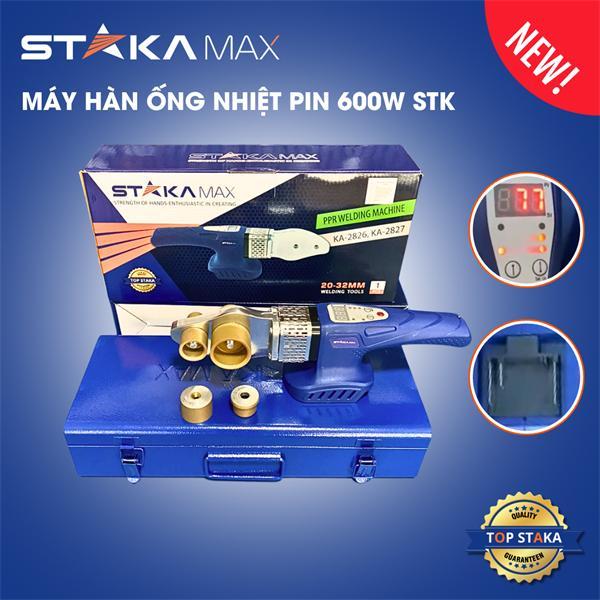 Máy Hàn Ống Nhiệt Pin 20-32mm 600W Chân Phổ Thông STAKA (không kèm pin) KA-2826