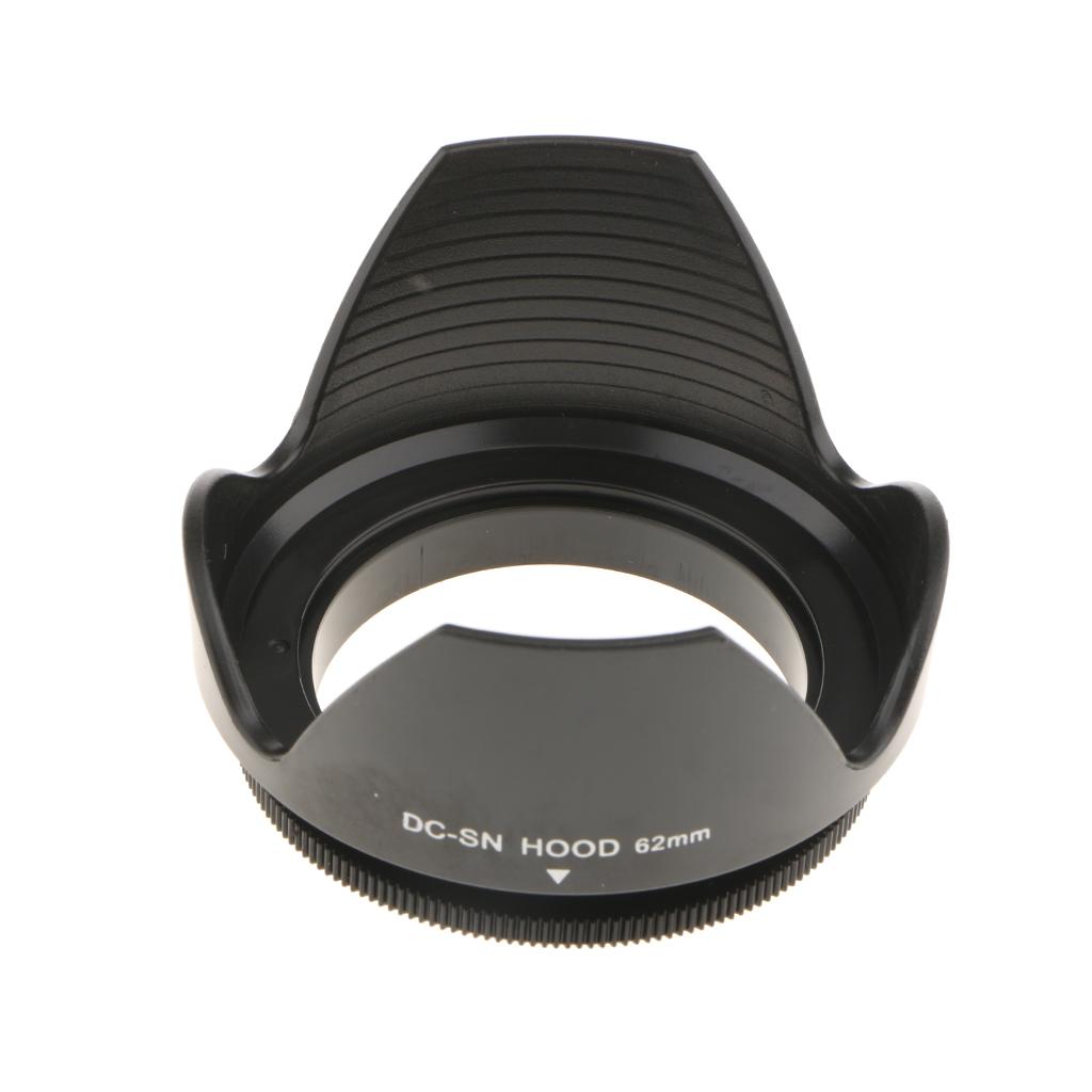 62mm Tulip Flower Lens Hood Universal for In The Light Or Night Photography