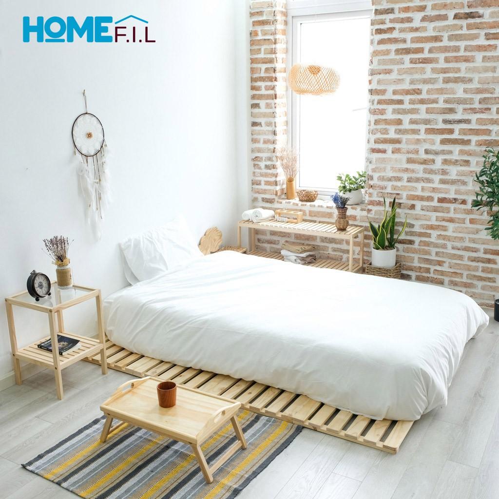 Giường Ngủ Pallet Gỗ Thông Minh Homefil Skinny Bed/ Giường Gấp Thông Minh/ Pallet Gấp Gọn