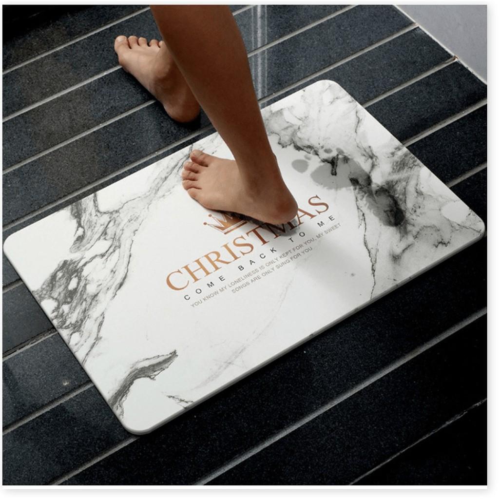 Thảm đá mau khô Nordic Ehelish 60x39cm