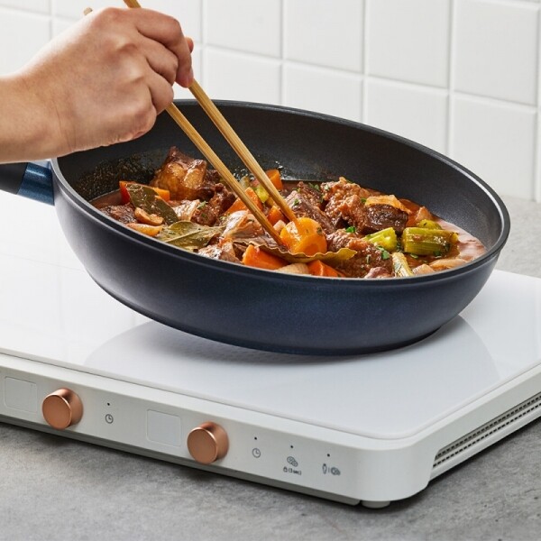 Chảo Chống Dính LocknLock Balance Cook 24, 26, 28cm, Hàng Chính Hãng, Dùng Mọi Loại Bếp - JoyMall