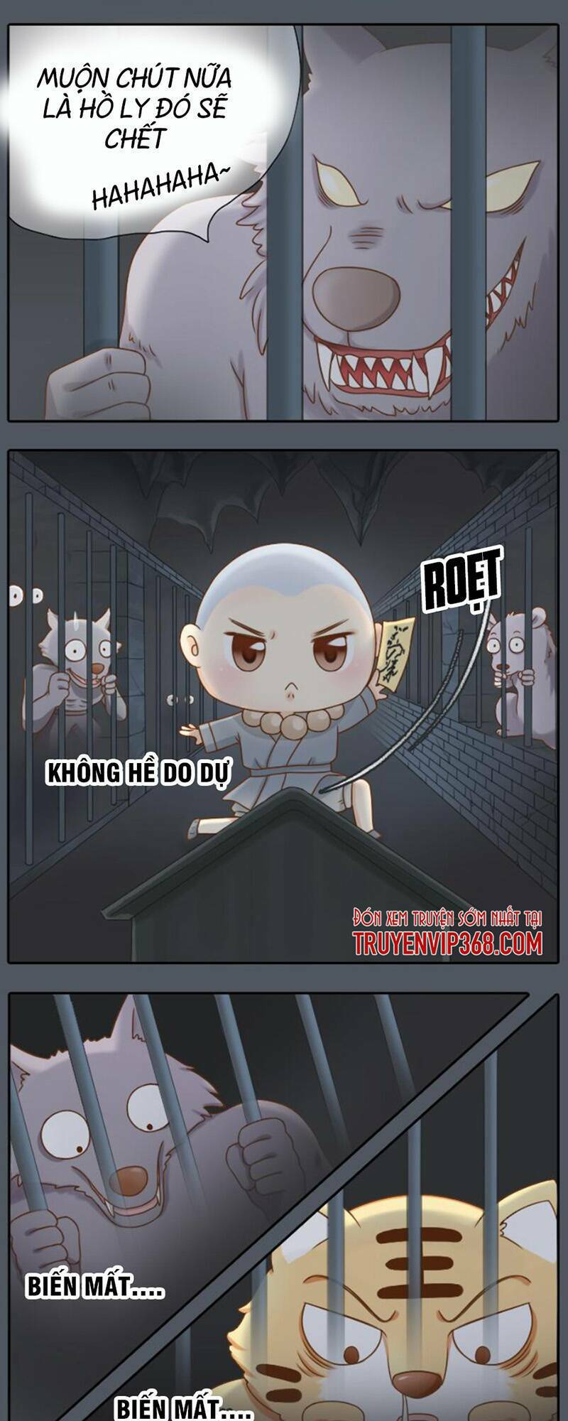 tiểu hoà thượng - chào mừng đến trấn yêu quái chapter 7 4