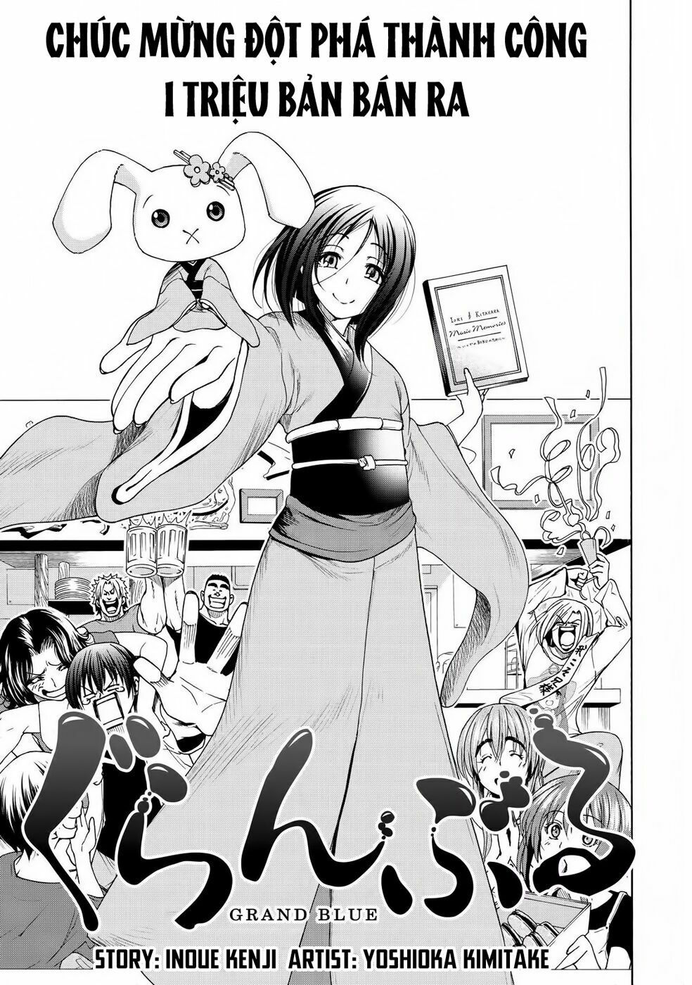 cô gái thích lặn - grand blue chapter 28 3