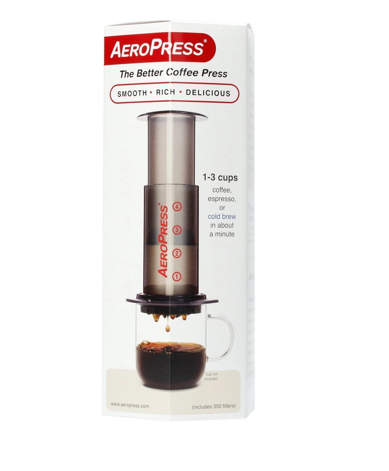 BỘ DỤNG CỤ ÉP CÀ PHÊ KIỂU MỸ AEROPRESS- AEROPRESS KIT COFFEE MAKER- MADE IN USA