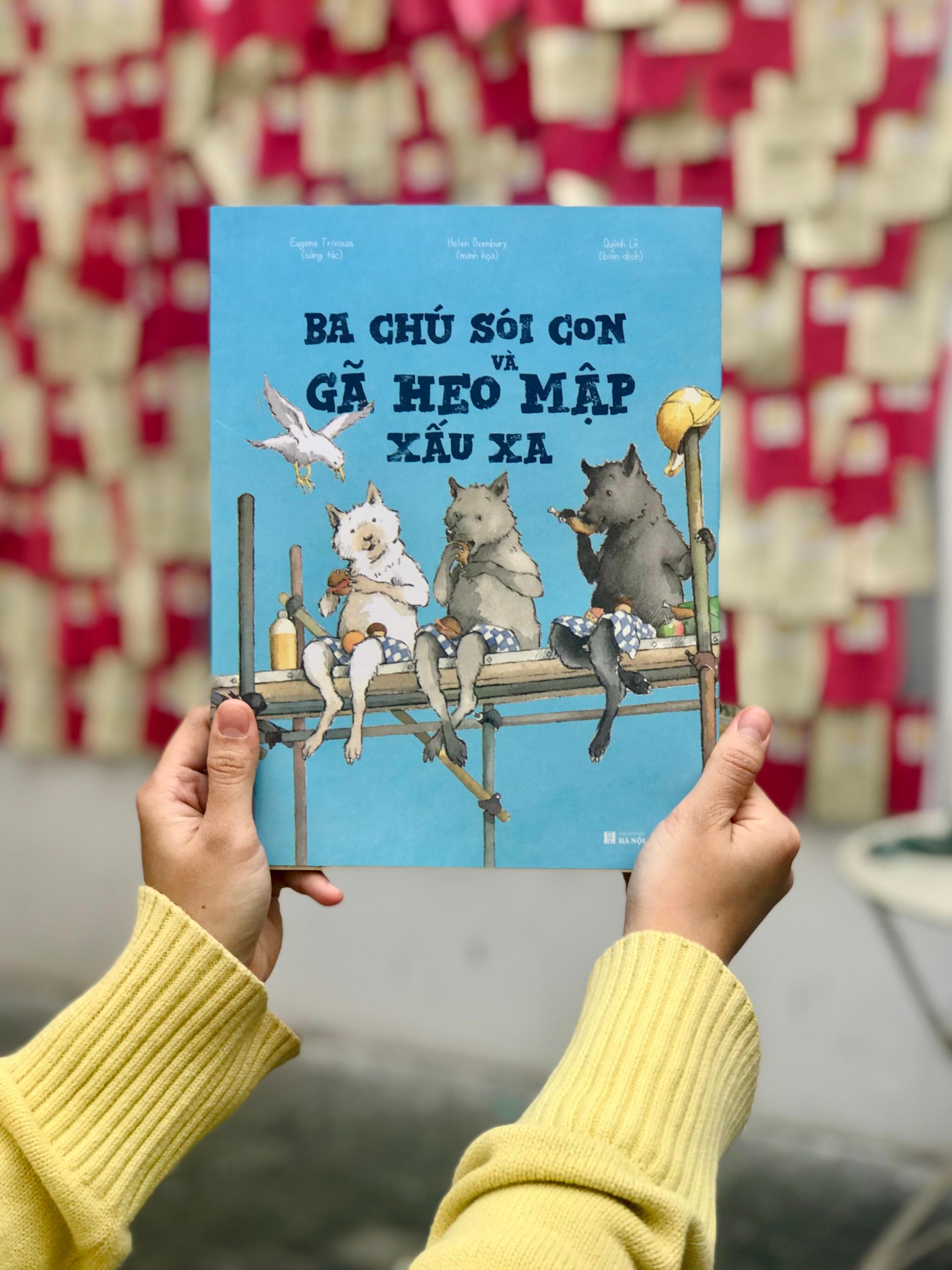 Ba Chú Sói Con Và Gã Heo Mập Xấu Xa - Bìa Cứng