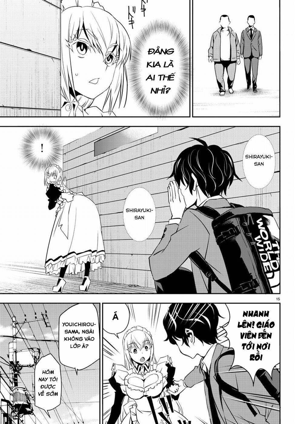 :oshikake maid shirayuki-san chapter 4 18