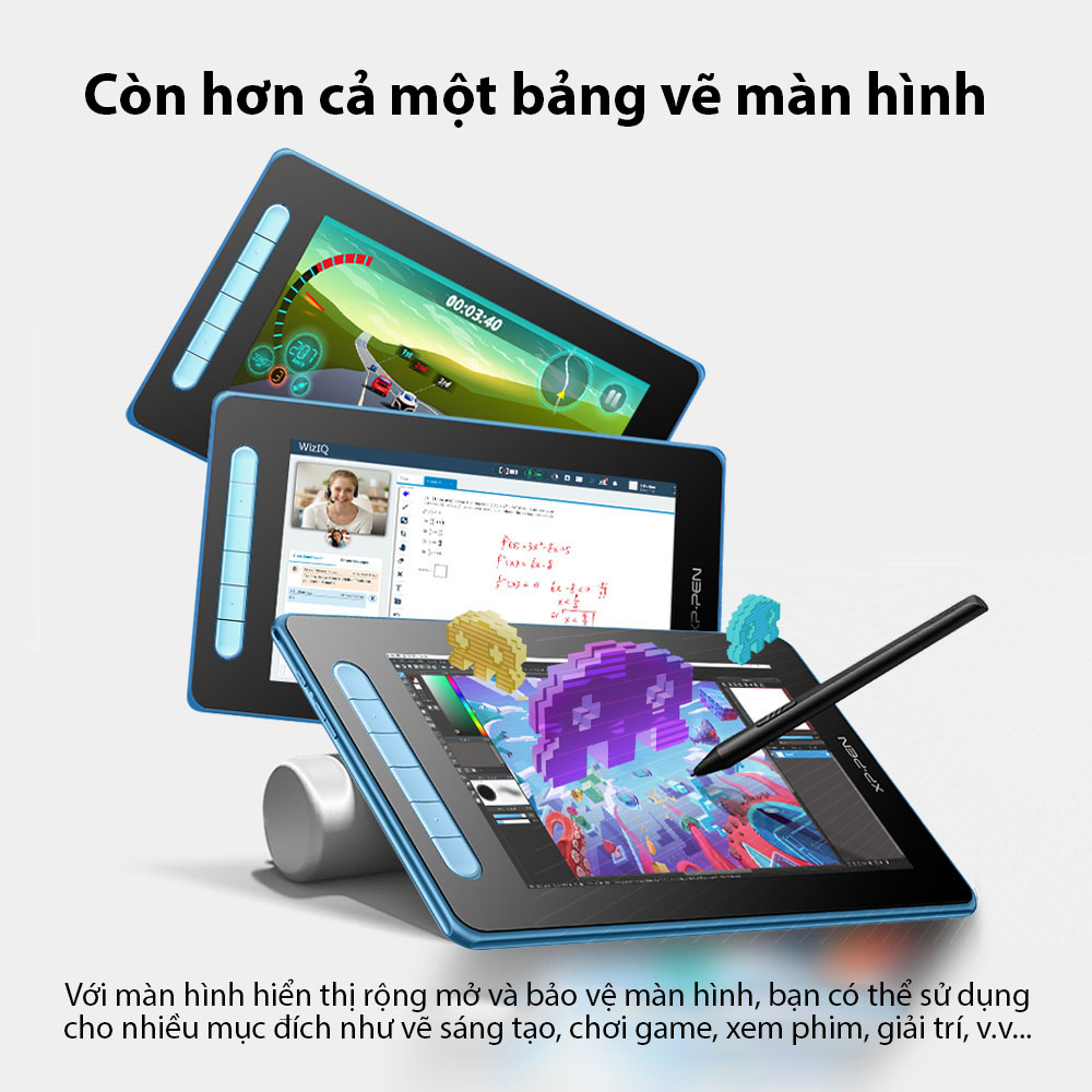 Bảng Vẽ Màn Hình XP-Pen Artist 10 Gen 2 Chip X3 Android 120% SRGB Cảm Ứng Nghiêng - Hàng Chính Hãng