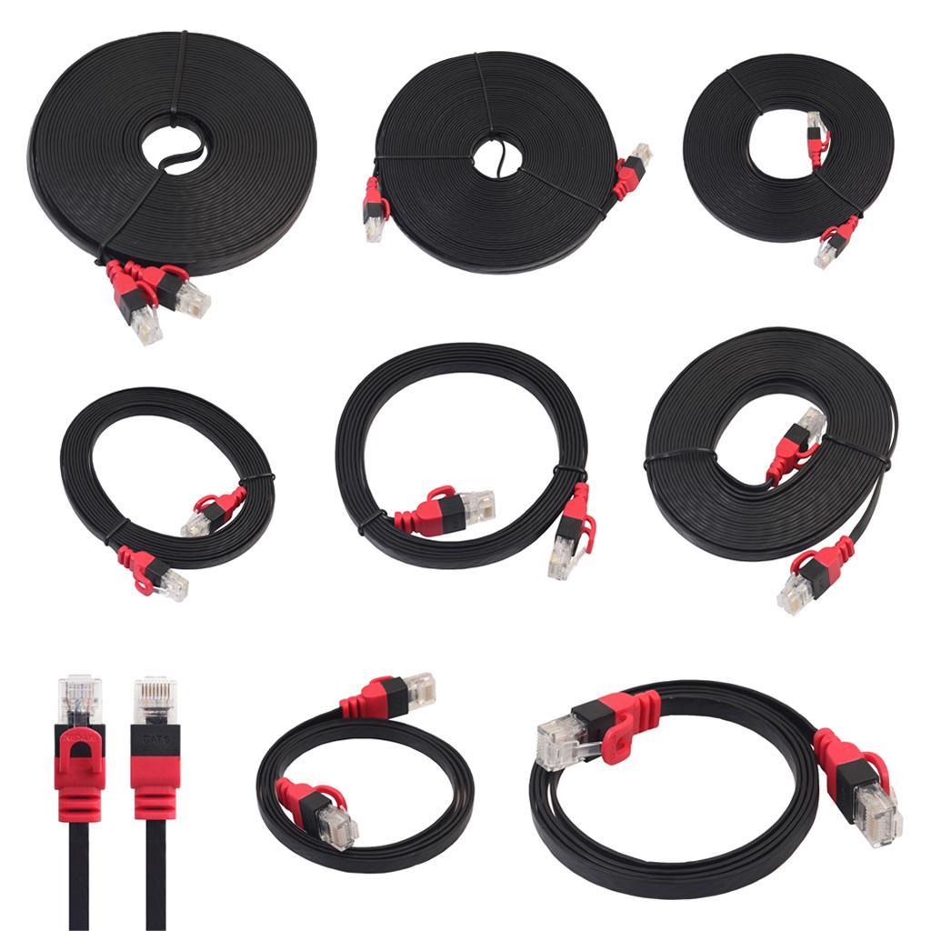 Ethernet Cable Lan Network RJ45 Patch Cable For PC Laptop 10Gbps