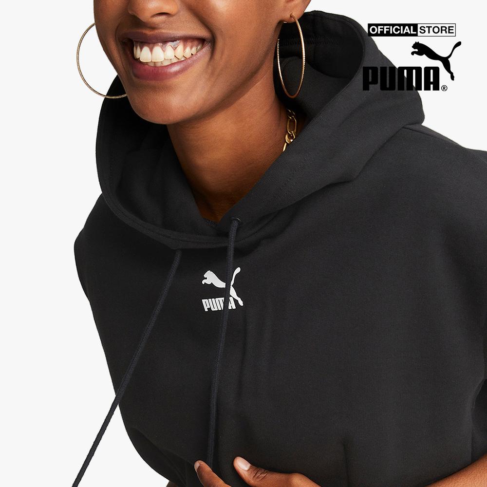 PUMA - Áo hoodie nữ sát nách Dare To Hooded Cropped Vest 535624