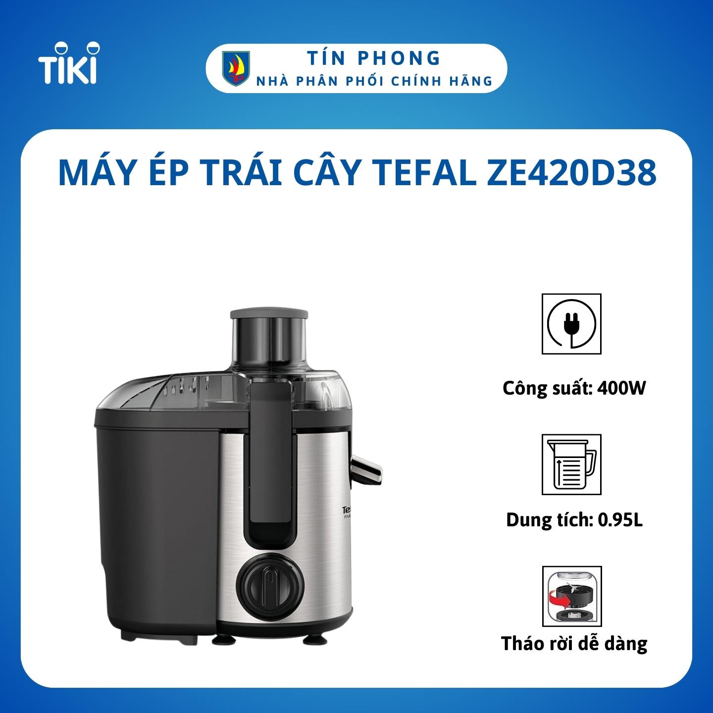 Máy ép trái cây Tefal ZE420D38