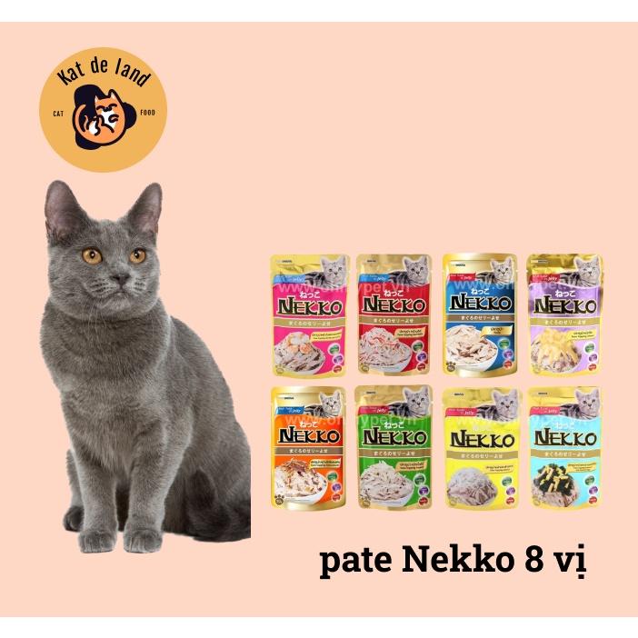 Pate Nekko cho mèo đủ vị - Thức ăn ướt cao cấp cho mèo 70gr