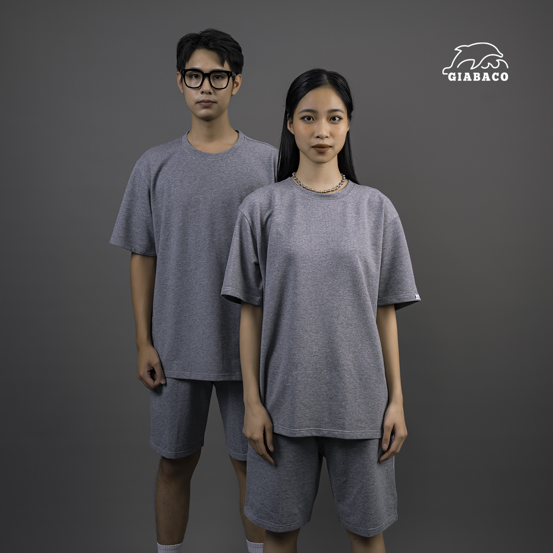 Set GREY Giabaco Unisex BO001 Set Đồ Bộ Cao Cấp