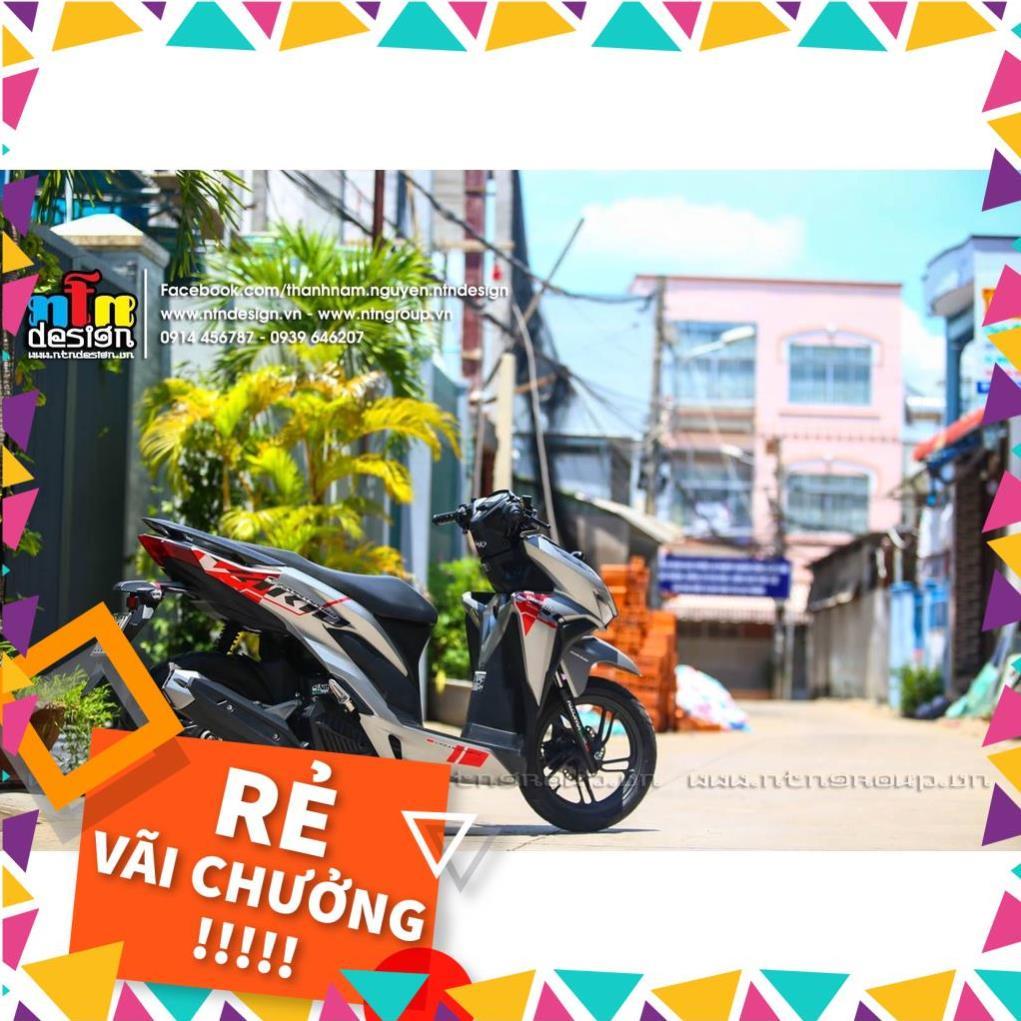 Tem Rời Vario 2018 Mẫu Malay Zin Đỏ Bạc