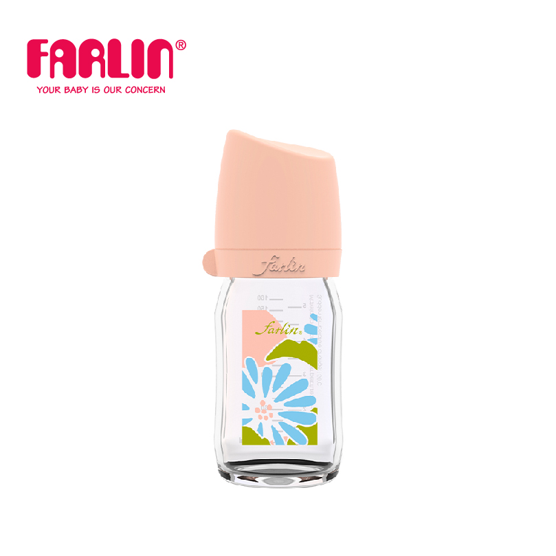 Bình Sữa Thủy Tinh City Bottle Cổ Rộng Của FARLIN - Nhật Bản - 160ML