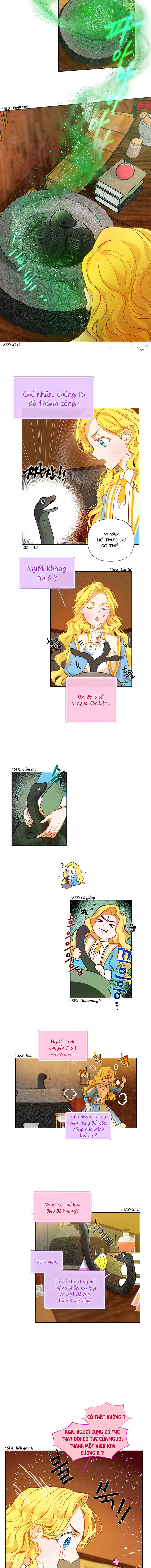 nhà nguyên tố tóc vàng chapter 9 1