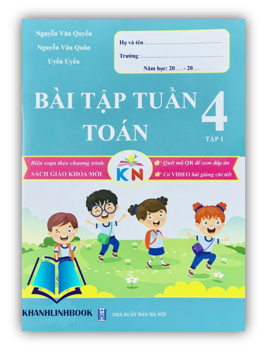 Sách - Bài tập tuần toán 4 - tập 1 ( kết nối )