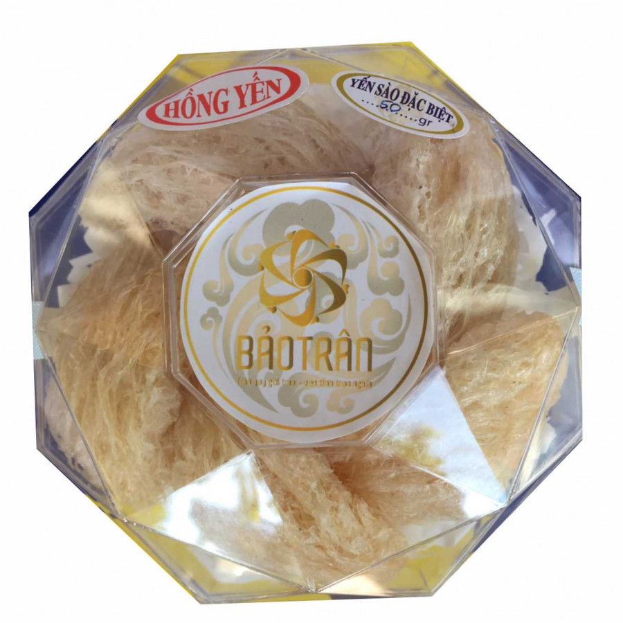 Yên hồng loại I 50g - Yến sào Bảo Trân