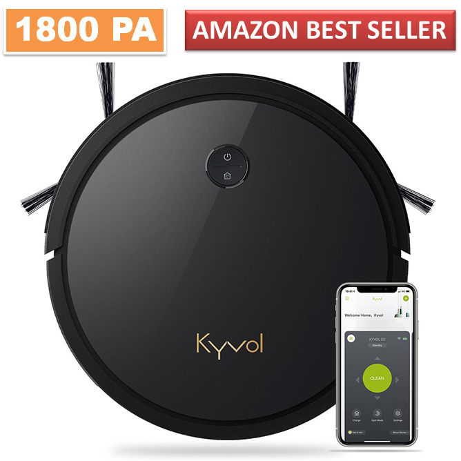 Robot hút bụi Kyvol Cybovac D3 - Hàng Chính Hãng