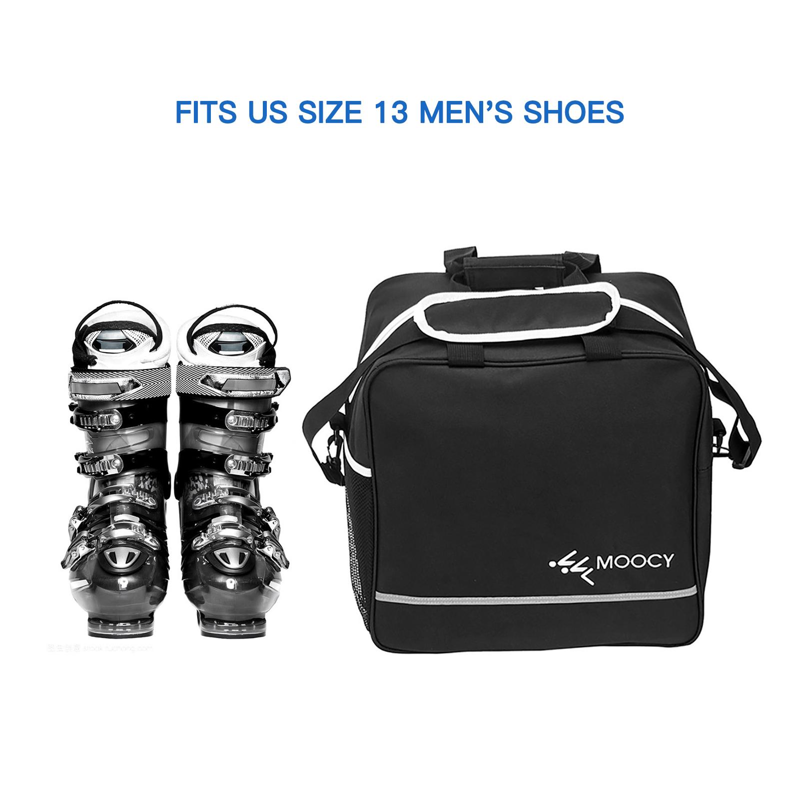 Set 2 Combo Túi Đựng Giày Trượt Tuyết Và Cây Trượt Tuyết Di Động Có Đệm Chống Thấm Nước