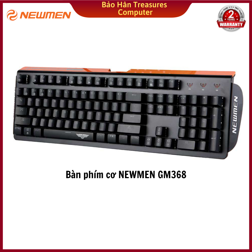 Bàn phím cơ gaming Newmen GM368 Mix Led - Hàng Chính Hãng