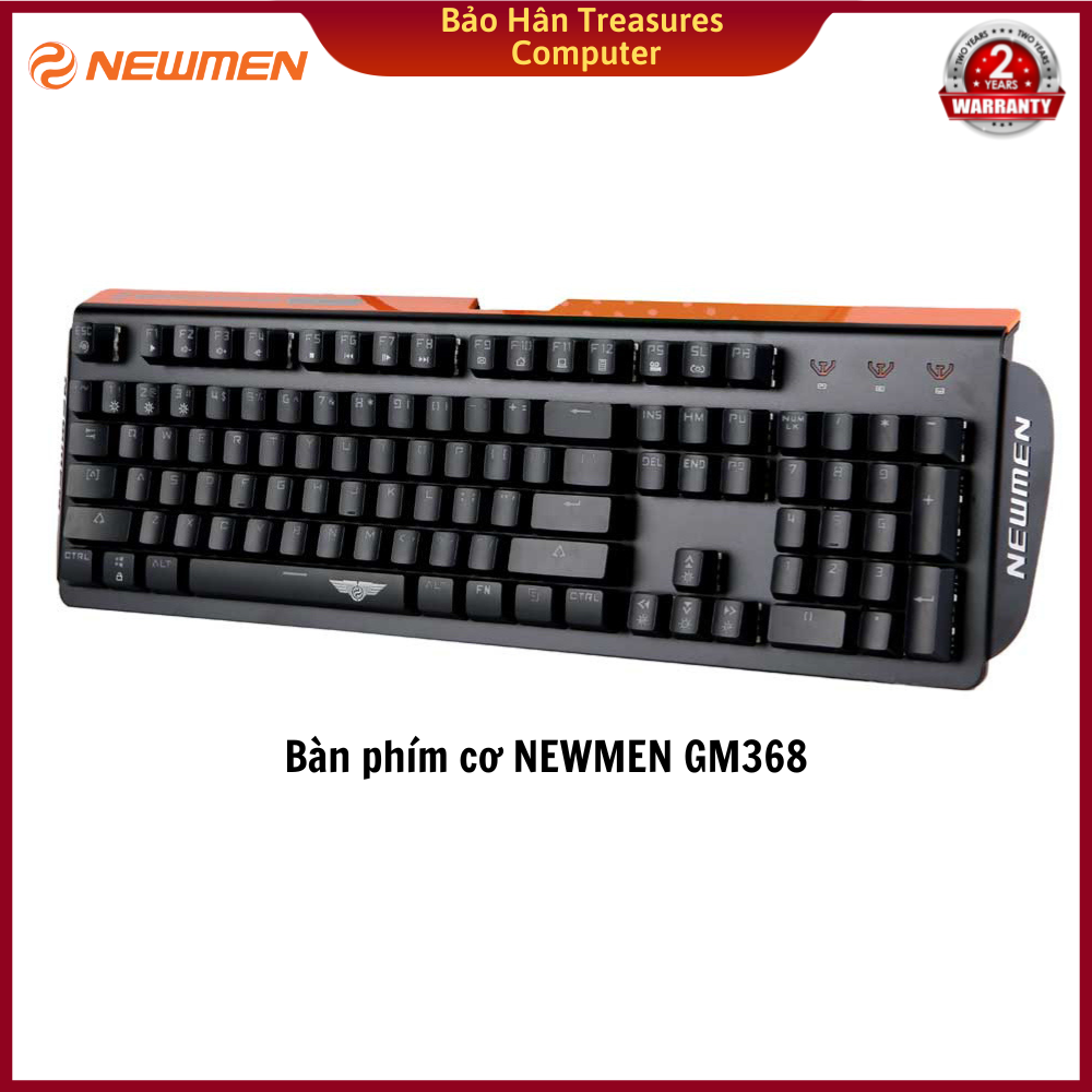 Bàn phím cơ gaming Newmen GM368 Mix Led  - Hàng Chính Hãng