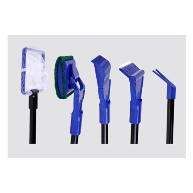 BỘ DỤNG CỤ VỆ SINH BỂ CÁ 5 TRONG 1- PHỤ KIỆN BỂ CÁ