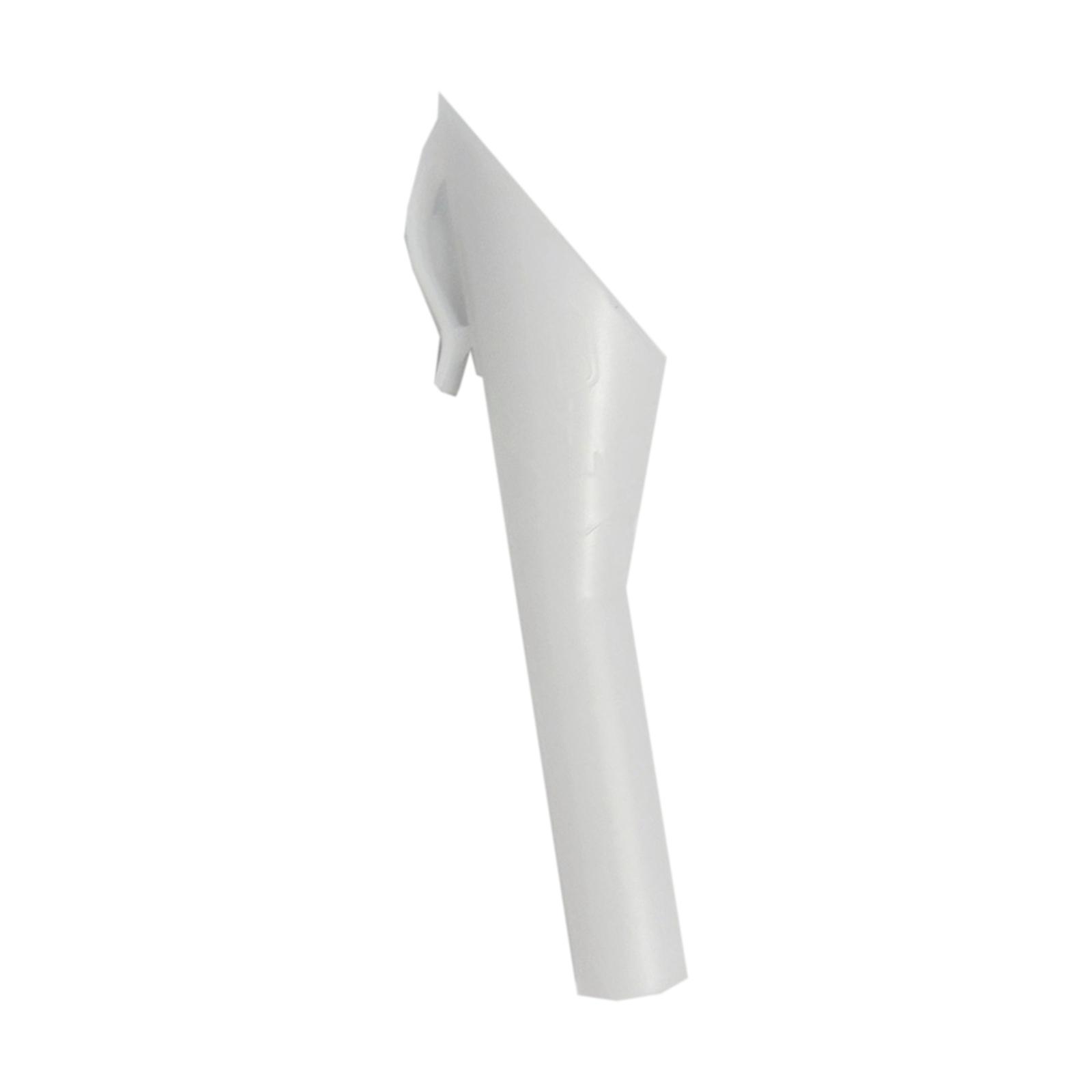 Capless Fuel Funnel Car Oil Funnel for 8U5A17B068BB, 8U5A White