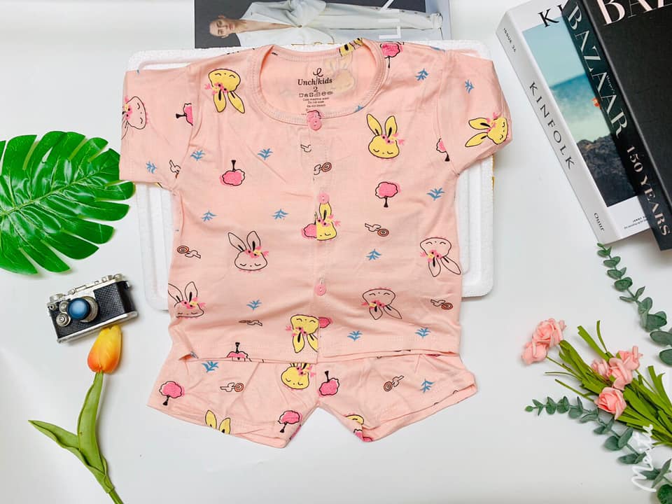 Bộ THUN LẠNH UNCHI CAO CẤP Cho Bé (tặng kèm 1 áo coton cùng size