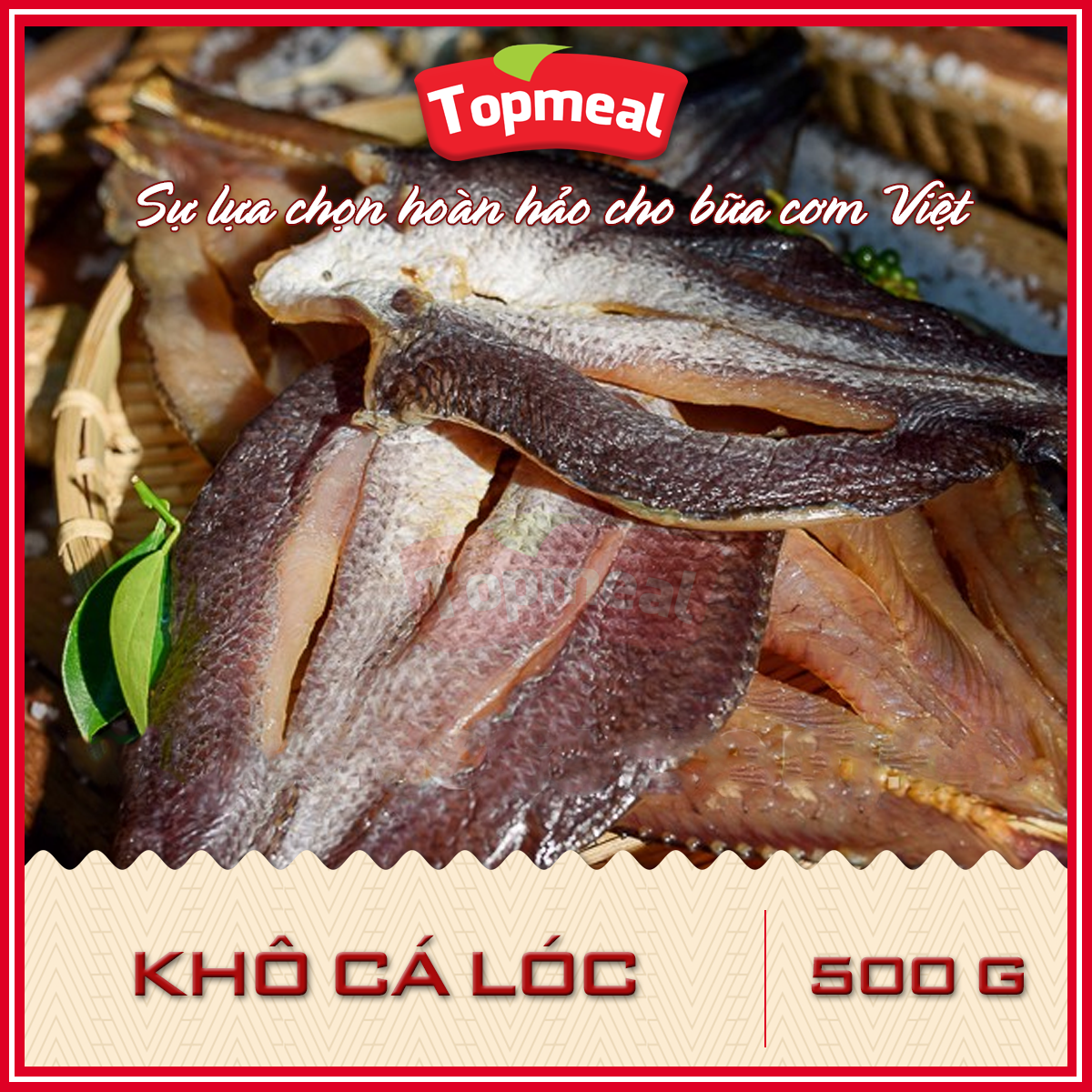 HCM - Khô cá lóc (500 g) - [Giao nhanh TPHCM]