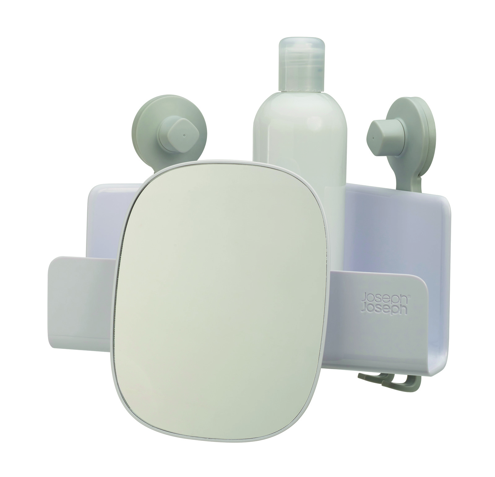 Joseph Joseph - Kệ đựng đồ góc nhà tắm có gương cao cấp EasyStore Corner Shower Shelf with Removable Mirror 988376
