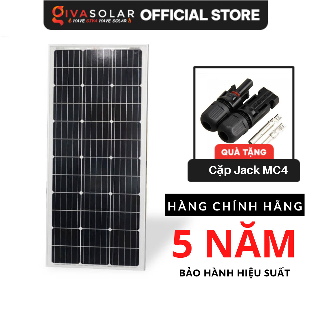 Tấm pin năng lượng mặt trời GIVASOLAR Mono MSP-100W