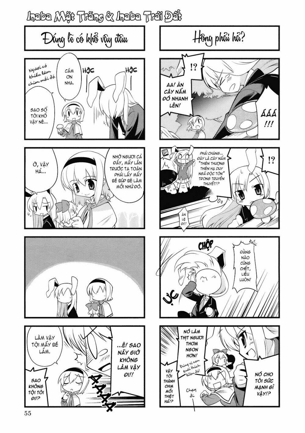 inaba mặt trăng và inaba trái đất chapter 16 7