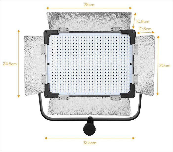 Đèn LED quay phim Yongnuo YN6000 Hàng Chính Hãng