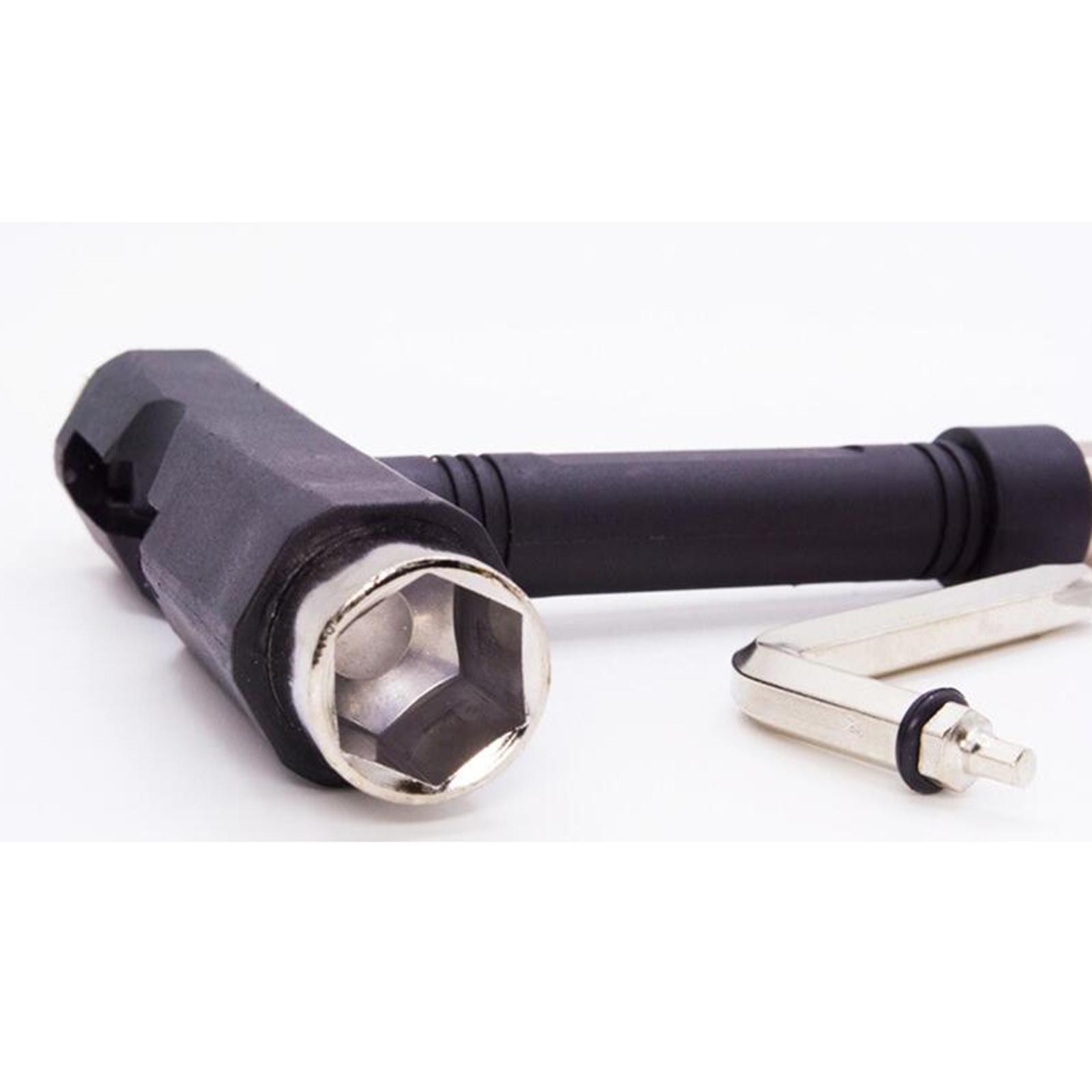 Skateboard Trucks 7'' Bearings Longboard Wheel Roller T-Tool