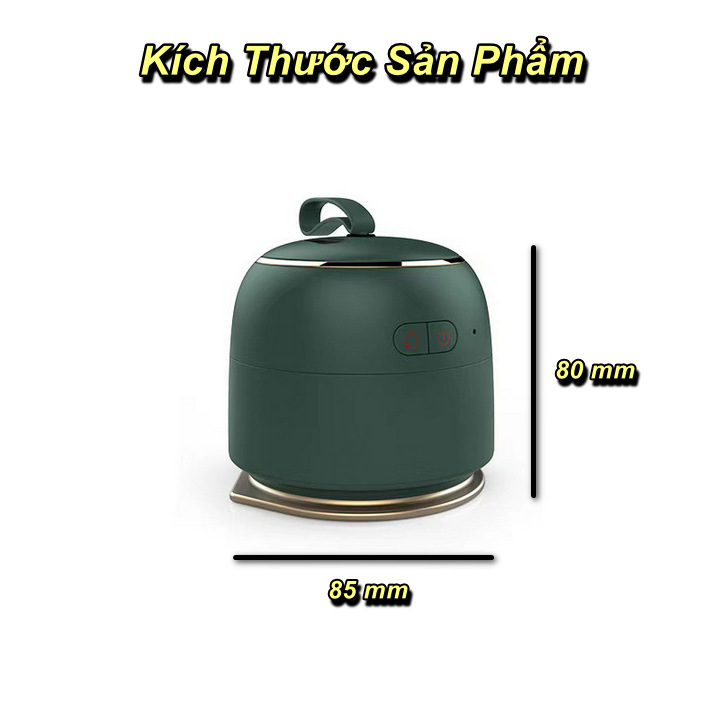 Bàn ủi mini du lịch Smirson tích hợp pin sạc dự phòng - Home and Garden