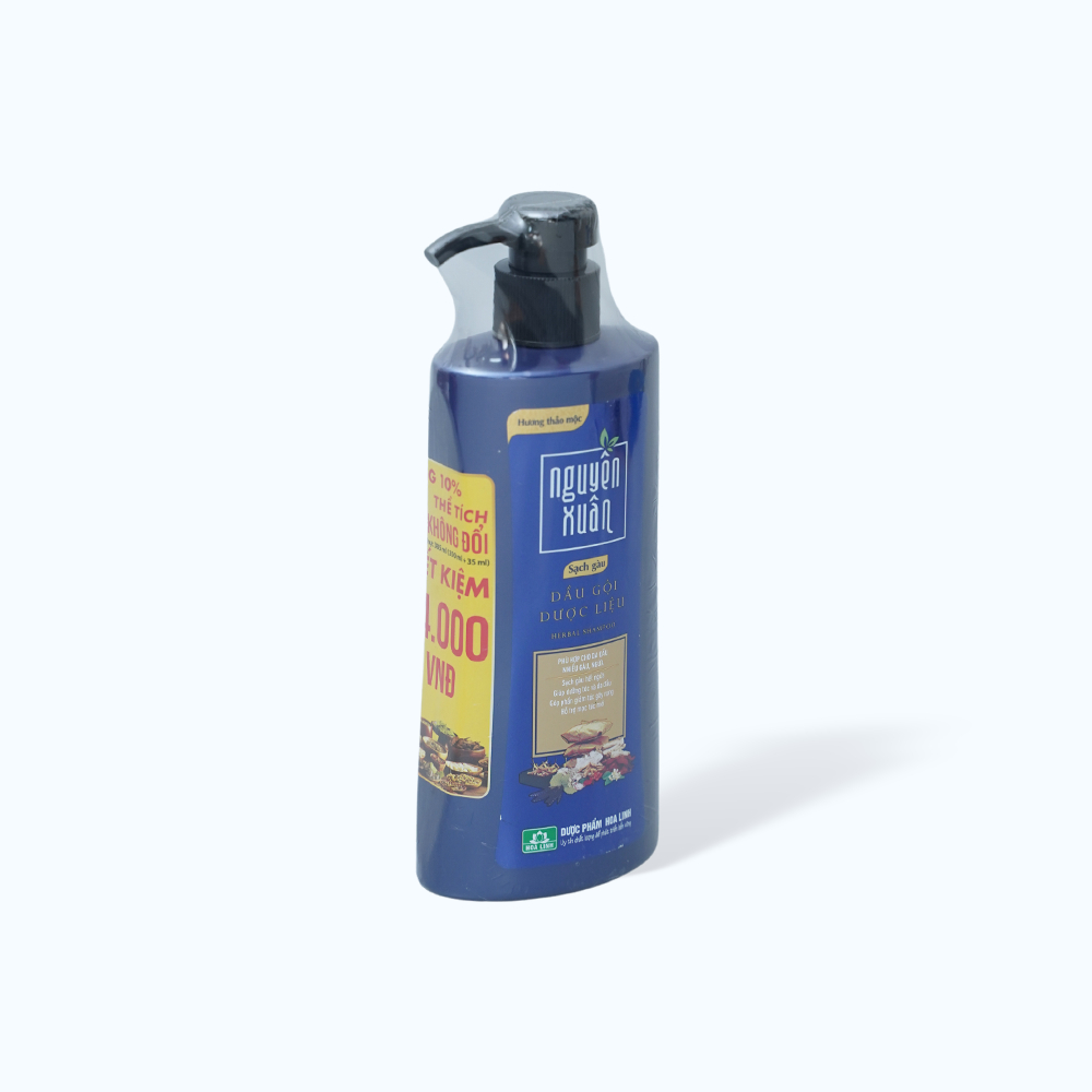 Dầu Gội Dược Liệu NGUYÊN XUÂN Sạch Gàu chai 350ml